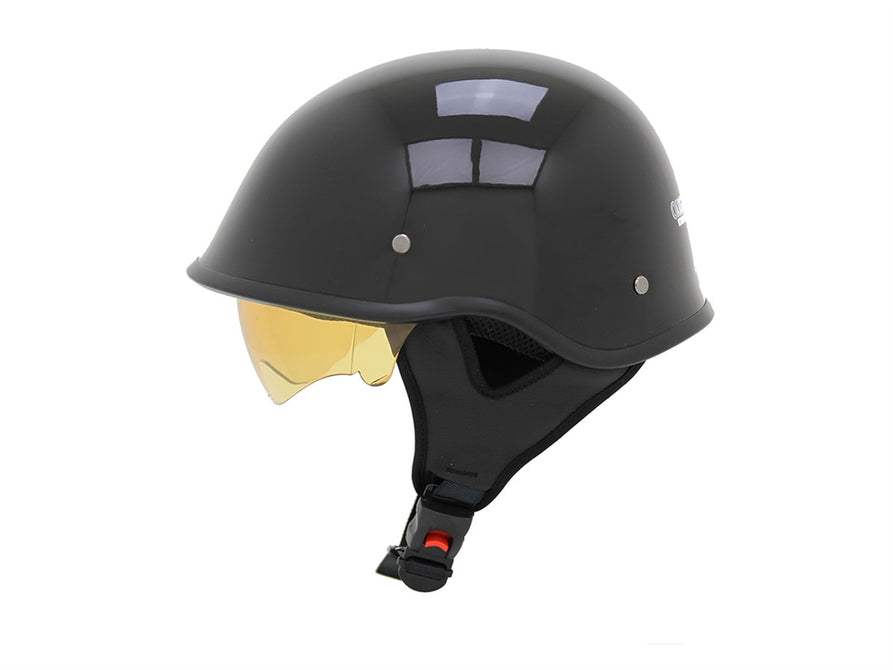 MAX 300 - Half face helmet - Solid Black (S)