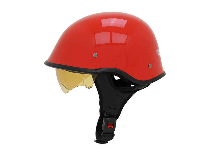 MAX 300 - Half face helmet - Solid Red (L)