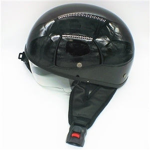 MAX 400 - Half face helmet - Solid Black (XL)