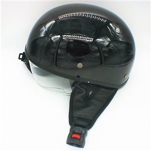 MAX 400 - Half face helmet - Solid Black (XXL)