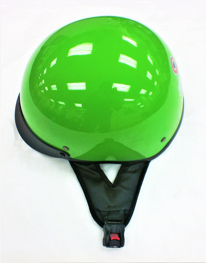 MAX HALF - Half face helmet - Solid Green (XL)