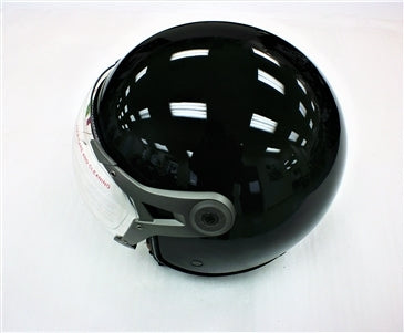 MAX 500 - Half face helmet - Solid Black (L)