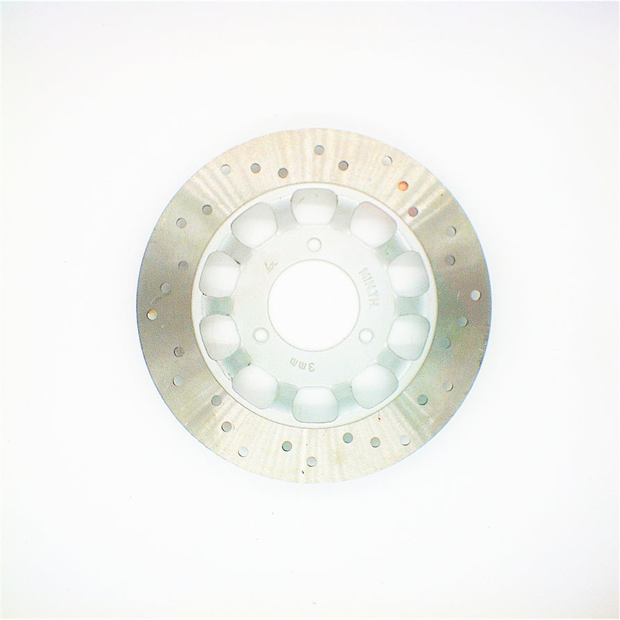 Brake Disc 3 hole w/ Offset - silver trim 58mmID - 220mmOD