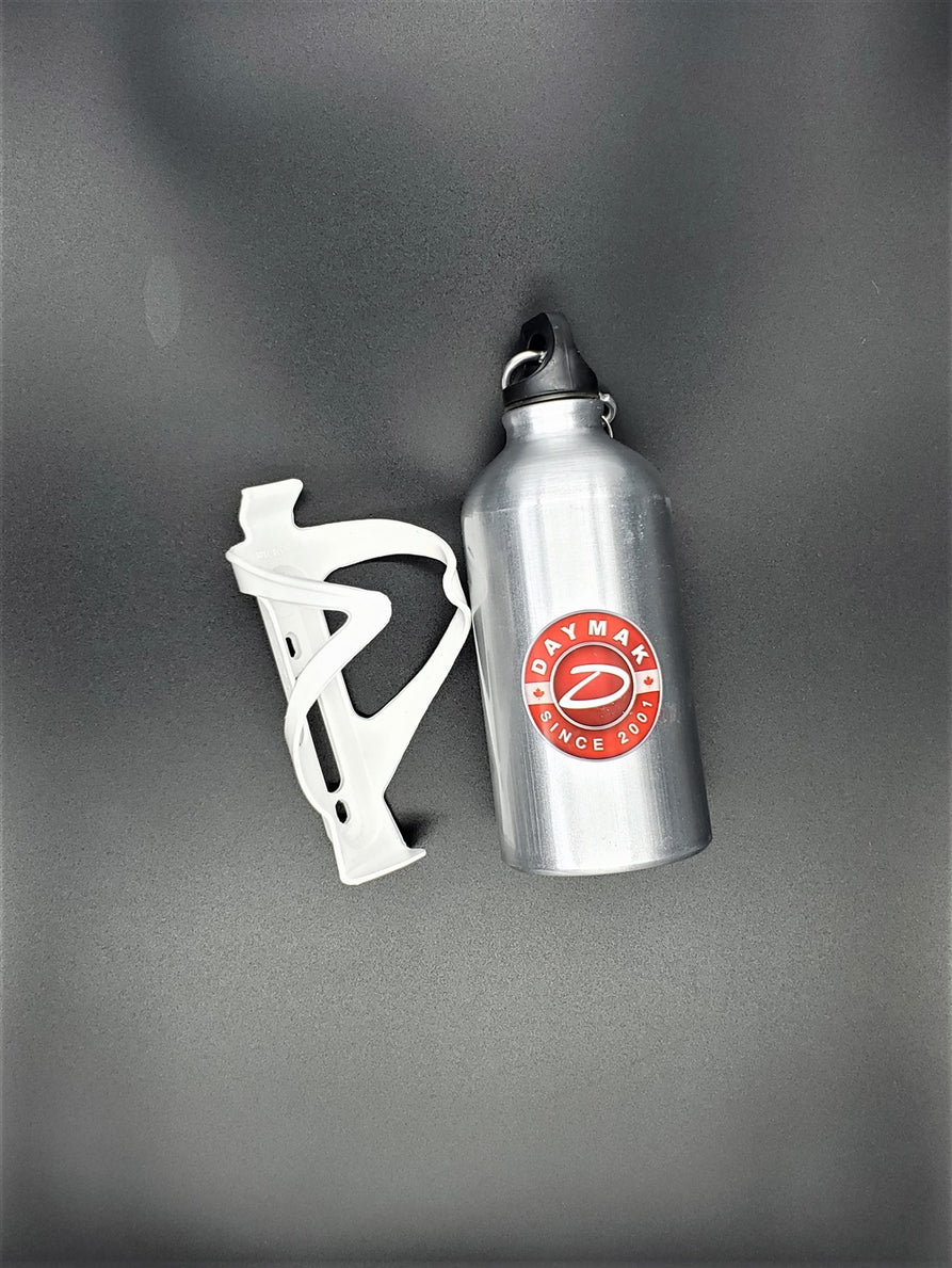 Daymak Water Bottle Silver