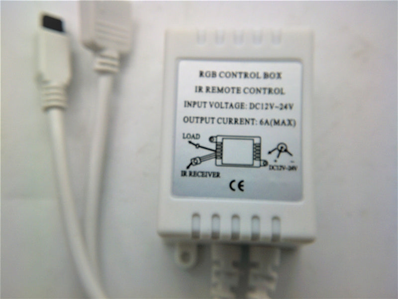 RGB Control Box for LED lights with remote