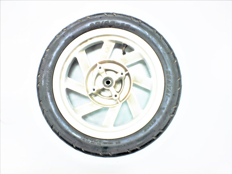 Front wheel assembly 90/90-12