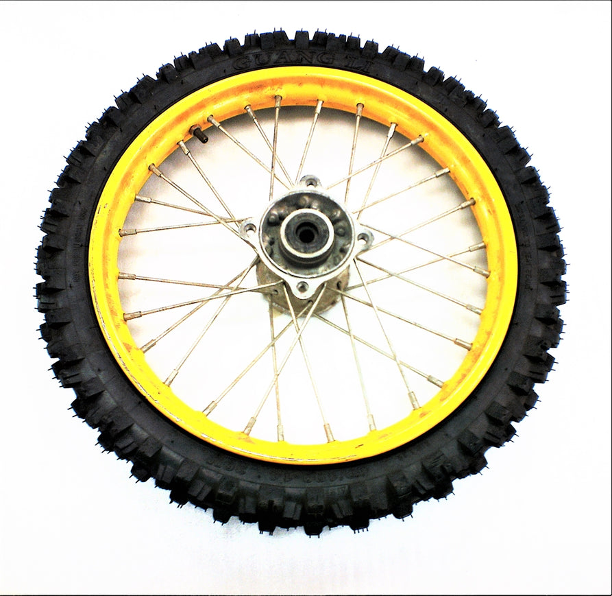 Wheel Assembly 60/100-14 - Yellow