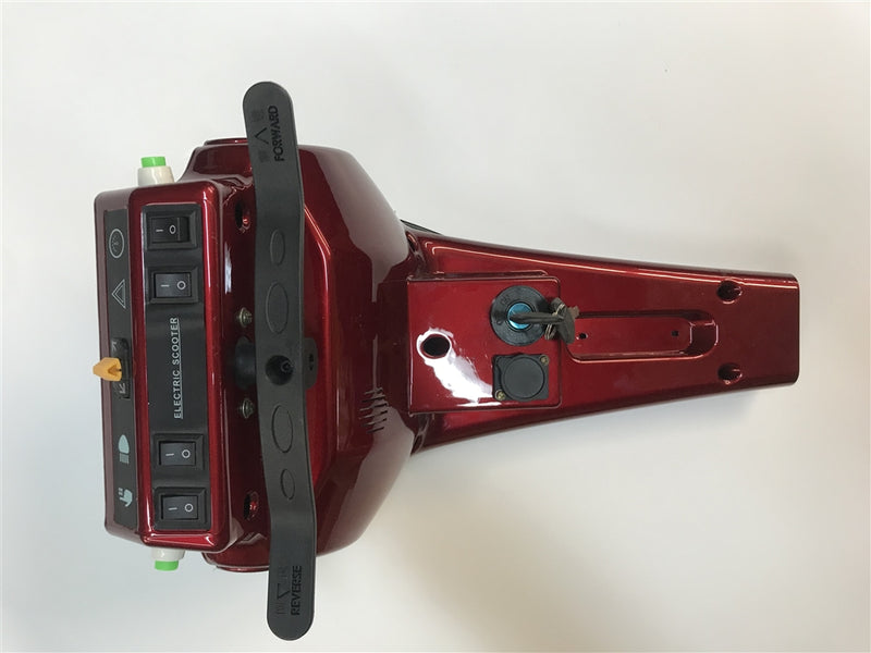 BB 2-seater back control panel - Red