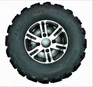 Rear Rim and Tire Assembly for Beast ATV 4x4 (22x10-10)