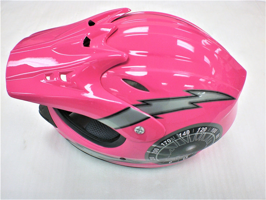 Dirt Bike Helmet Pink (XS)