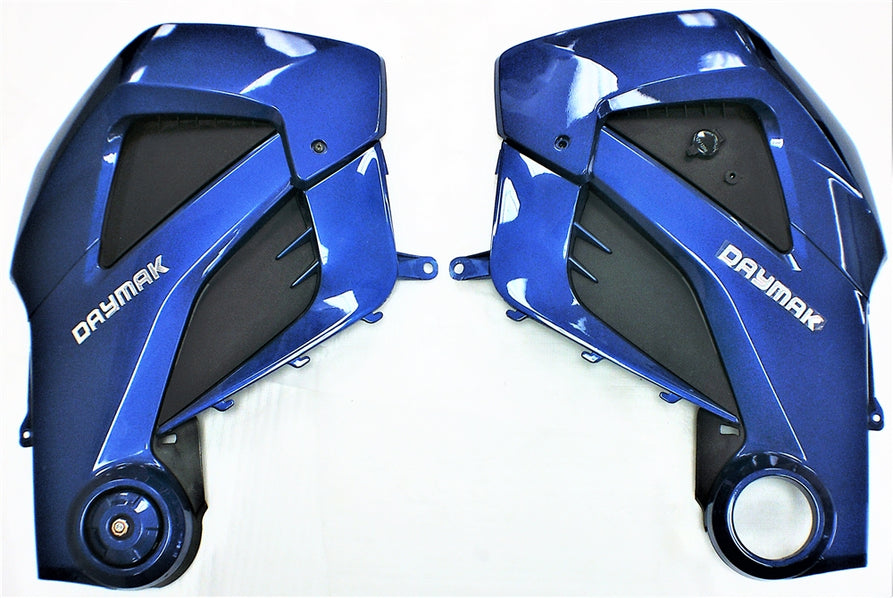 Fairing - complete side fairing assembly for EM1 (Gloss Blue Pearl)