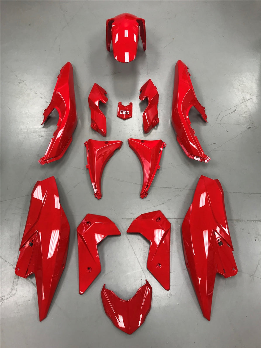 EM3 Complete Body Kit - Red