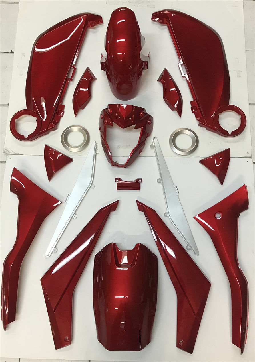 EM4 Complete Body Kit - Red