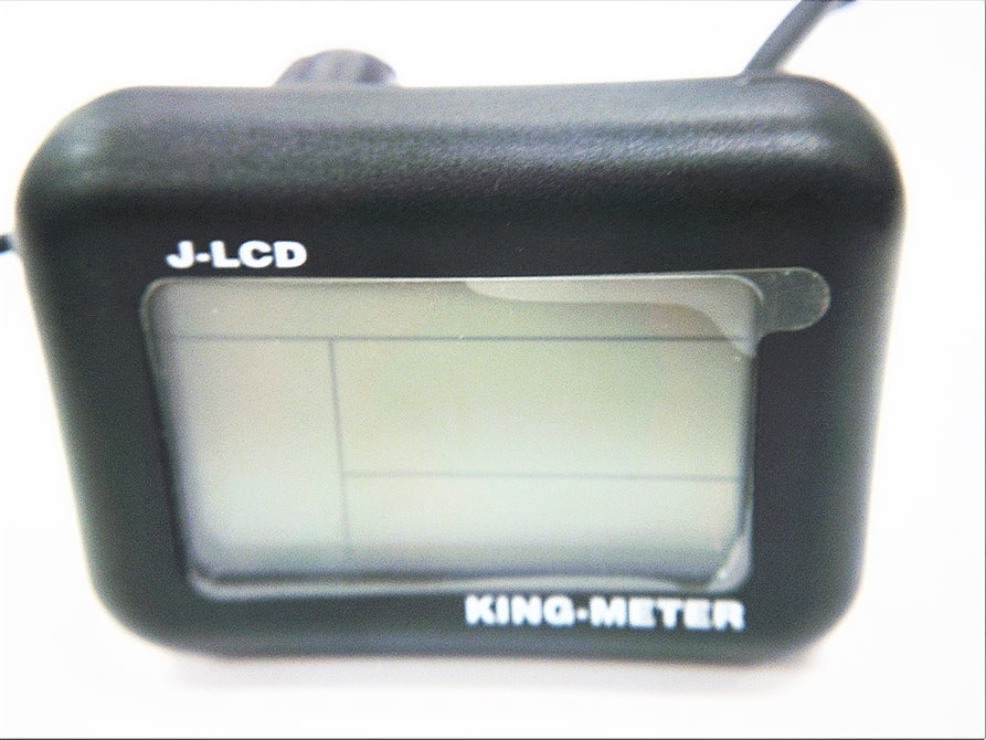 Speedometer for New Yorker Fat Tire J-LCD 36v (Metal screw-on coupler)