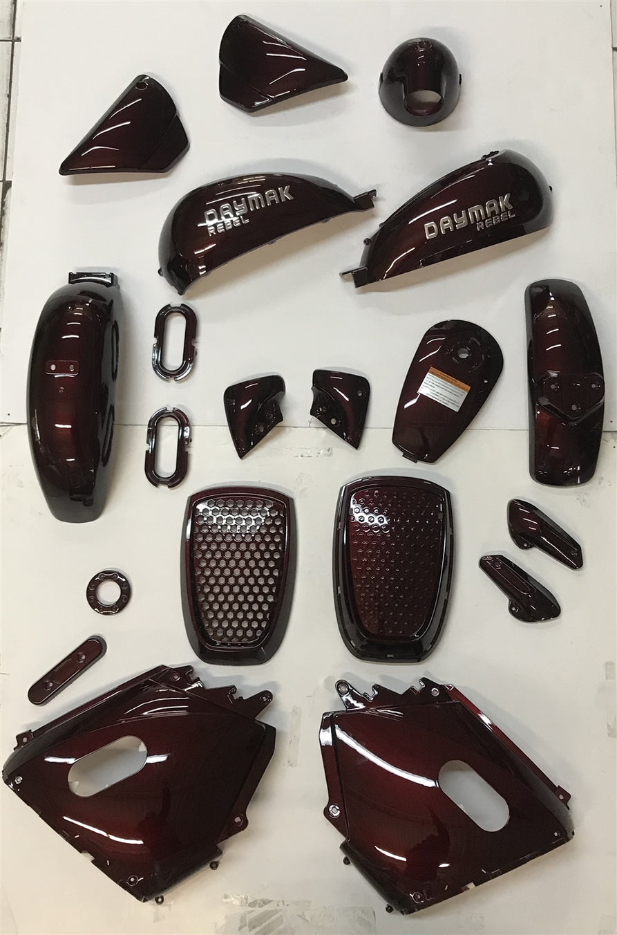 Rebel Complete Body Kit - Burgundy